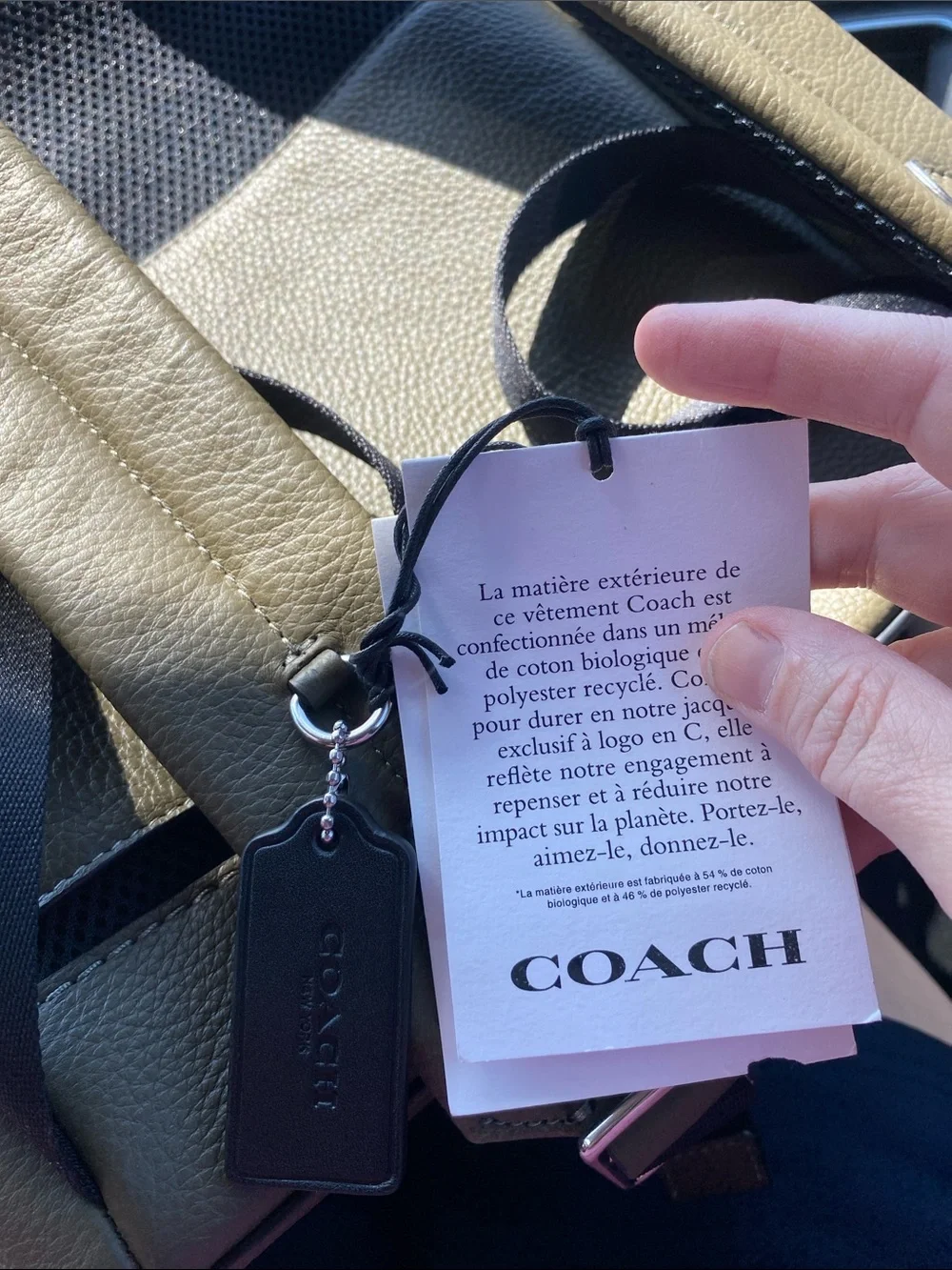 COACH Sprint Backpack Unisex NWT Genuine